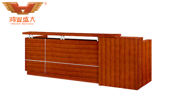 實(shí)木辦公室前臺