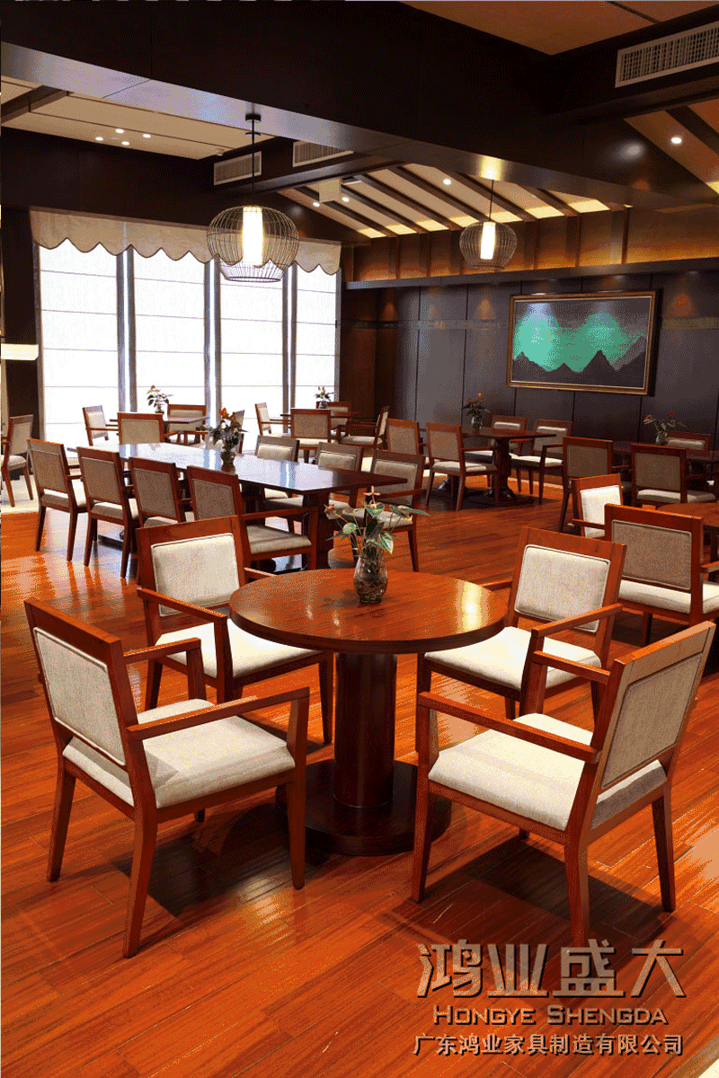 美觀、高雅、及簡(jiǎn)約的特性來設(shè)計(jì)的實(shí)木餐桌椅子