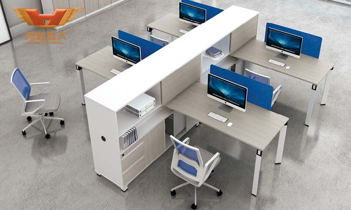 時(shí)尚員工辦公桌 員工辦公桌組合 H50-0215
