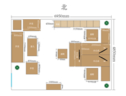 通過辦公桌布局辦公室，選購(gòu)合適您的企業(yè)辦公家具有講究