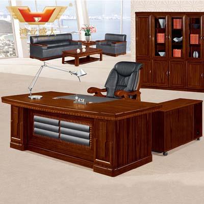董事長實(shí)木辦公桌 總裁臺HY-D9620