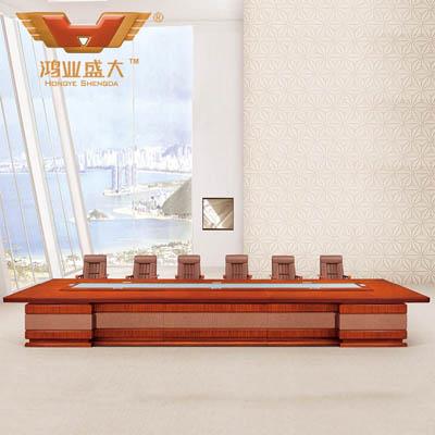 20人實木會議桌 實木辦公家具HY-A3064