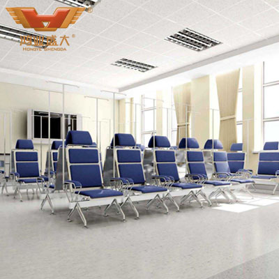 醫(yī)院藍色系輸液椅